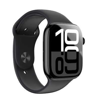 Apple Watch 10 42mm Amazingthing Radix Protective Parmak İzi Bırakmayan HD Ekran Koruyucu Film + Kolay Uygulama Aparatı Şeffaf