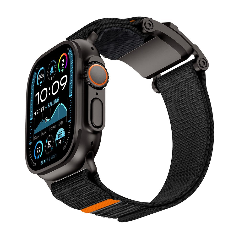 Apple Watch 10 46mm Mohseven iWatch Mecha Sport Hasır Kordon