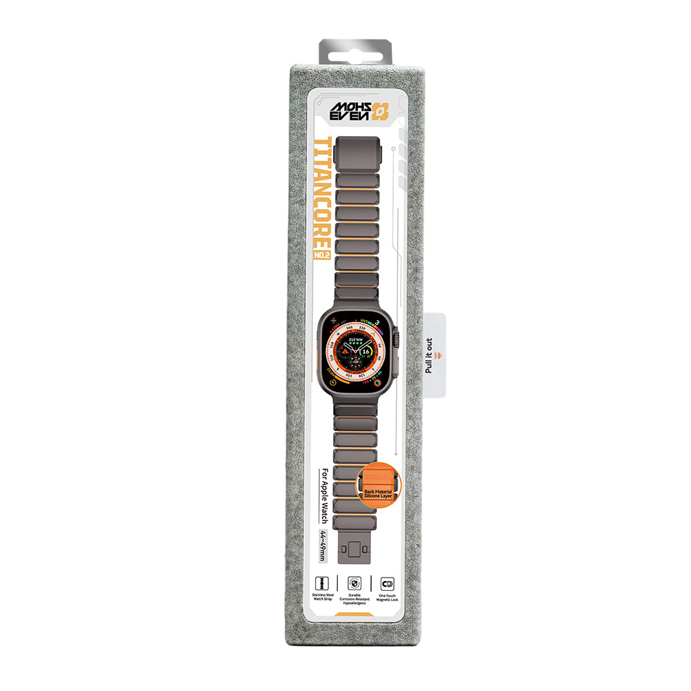 Apple Watch 10 46mm Mohseven iWatch Titancore No.2 Çelik Kordon