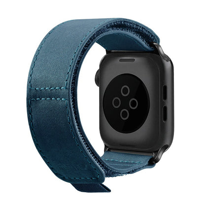 Apple Watch 10 46mm Raptic Canvas Serisi Kumaş Kordon Lacivert