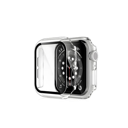 Apple Watch 10 46mm Wiwu JD-108 Kasa Koruyucu + HD Ekran Koruyucu Film Şeffaf