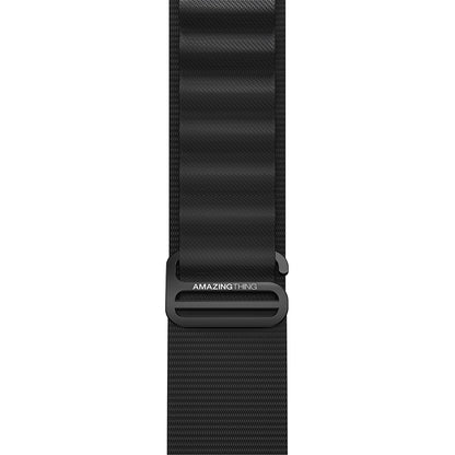 Apple Watch 38mm Amazingthing Titan Spor Hasır Kordon Mor