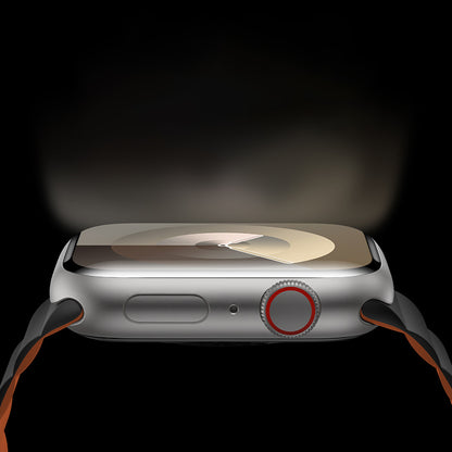 Apple Watch 38mm Benks Magnetik Tak Çıkar Silikon Strap Kayış Starlight-Turuncu