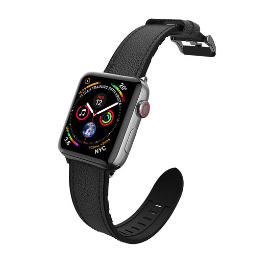 Apple Watch 38mm Raptic Hybrid Leather Serisi Deri Kordon Kahverengi