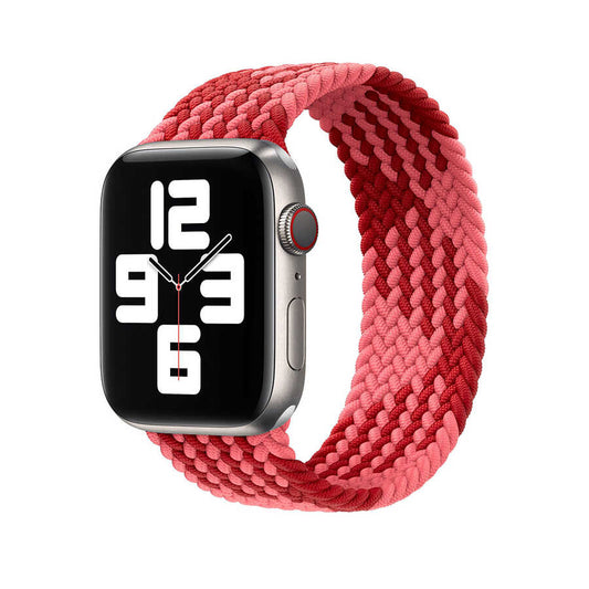 Apple Watch 38mm Wiwu Braided Solo Loop Contrast Color Medium Kordon NO3