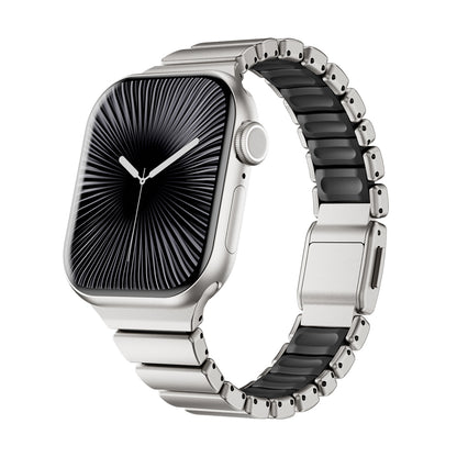 Apple Watch 38mm Zore KRD-149 Metal Silikon Kordon