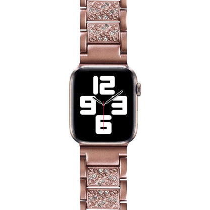 Apple Watch 40mm Wiwu Three Beads Set Auger Metal Kordon Gold