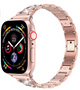 Apple Watch 40mm Wiwu Three Beads Set Auger Metal Kordon Rose Gold