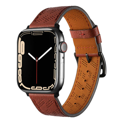 Apple Watch 42mm KRD-76 PU Deri Kordon Strap Kayış