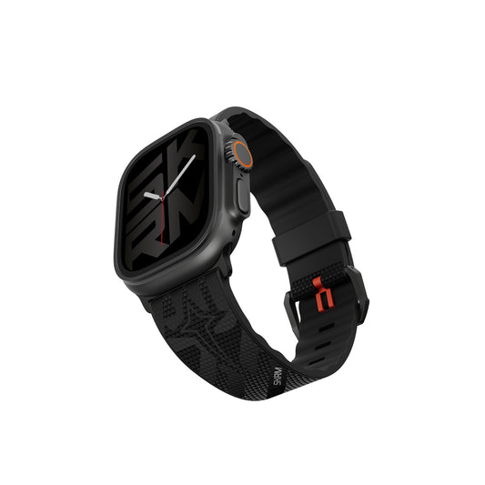 Apple Watch 42mm Skinarma Phantom Serisi Silikon Kordon