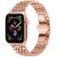Apple Watch 42mm Wiwu Seven Beads Steel Belt Metal Kordon Gold