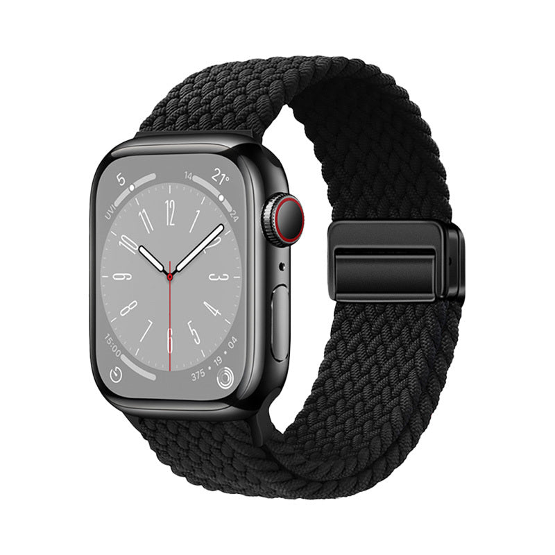 Apple Watch 42mm Zore KRD-134 Örgü Tasarımlı Hasır Kordon Strap Kayış
