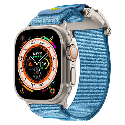 Apple Watch 42mm Zore KRD-154 Naylon Kumaş Hasır Örgülü Kordon