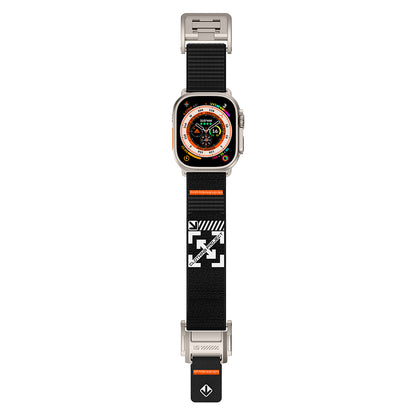 Apple Watch 42mm Zore KRD-154 Naylon Kumaş Hasır Örgülü Kordon