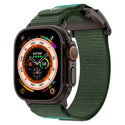 Apple Watch 42mm Zore KRD-154 Naylon Kumaş Hasır Örgülü Kordon