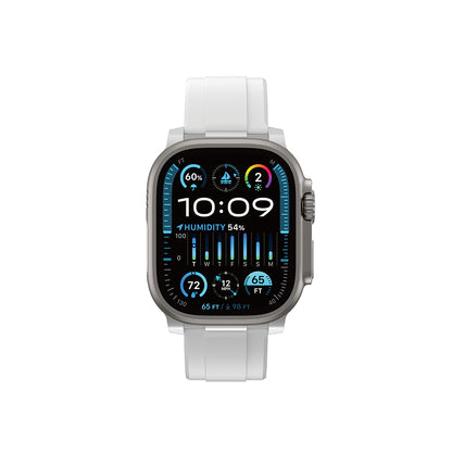 Apple Watch 44mm Amazingthing Titan Chrono Silikon Kordon Lacivert