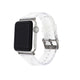 Apple Watch 44mm KRD-13 Şeffaf Silikon Kordon