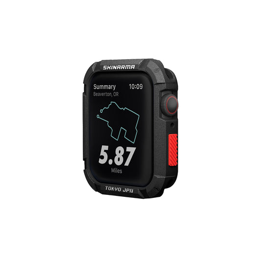 Apple Watch 44mm SkinArma Kurono Buzlu Tasarım Sert PC Kasa Koruyucu Koyu Yeşil