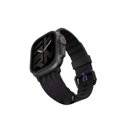 Apple Watch 44mm Skinarma Phantom Serisi Silikon Kordon