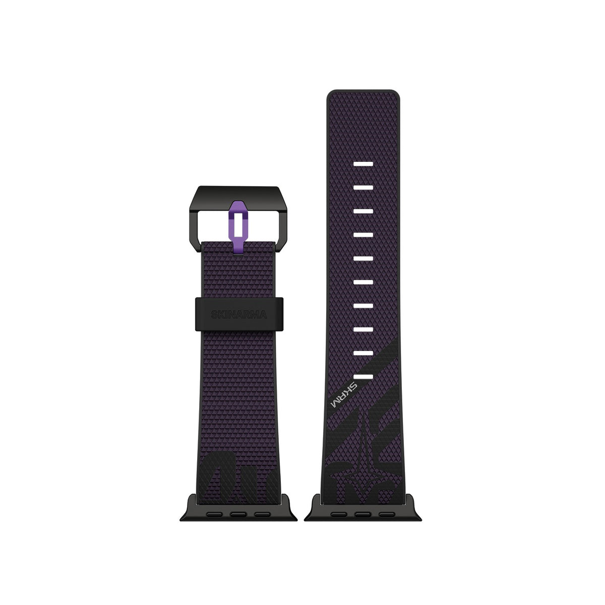Apple Watch 44mm Skinarma Phantom Serisi Silikon Kordon