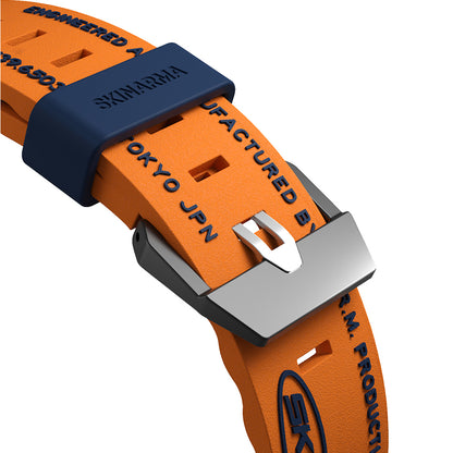 Apple Watch 44mm SkinArma Shokku Silikon Kordon Krem