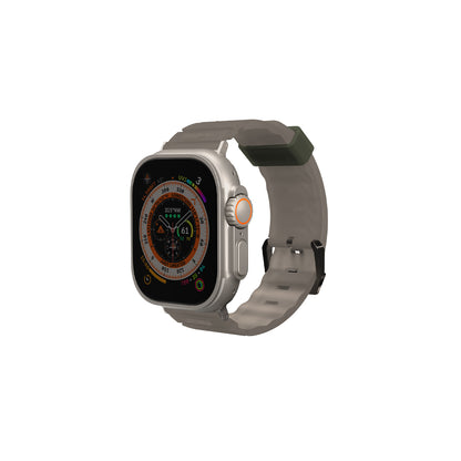 Apple Watch 44mm SkinArma Shokku Silikon Kordon Mavi Açık