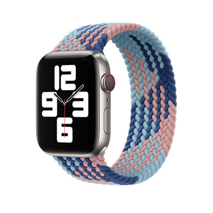 Apple Watch 44mm Wiwu Braided Solo Loop Contrast Color Large Kordon NO1