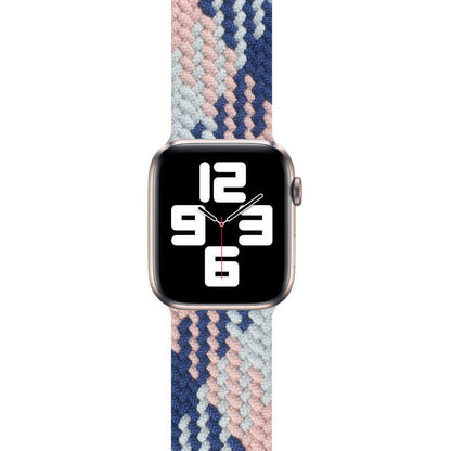 Apple Watch 44mm Wiwu Braided Solo Loop Contrast Color Small Kordon NO4