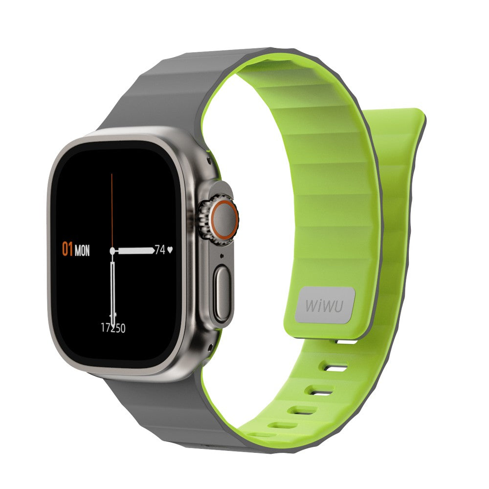 Apple Watch 44mm Wiwu Mag Secur Serisi Silikon Kordon