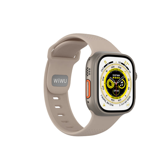 Apple Watch 44mm Wiwu Wi-WB0201 Comf Secur Serisi Silikon Kordon
