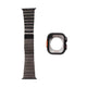 Apple Watch 44mm Zore KRD-126 Sert Kasa Koruyuculu Metal Kordon