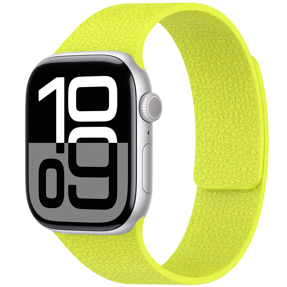 Apple Watch 44mm Zore KRD-136 Kabartma Desenli Silikon Kordon