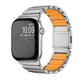 Apple Watch 44mm Zore KRD-152 Titanyum Silikon Kordon