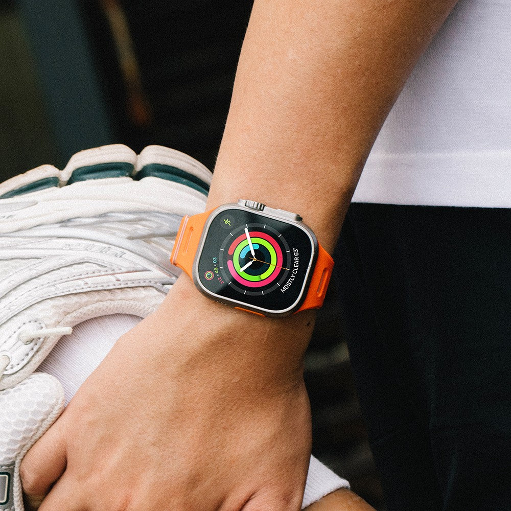 Apple Watch 7 41mm Native Union Active Watch Band Serisi Silikon Kordon