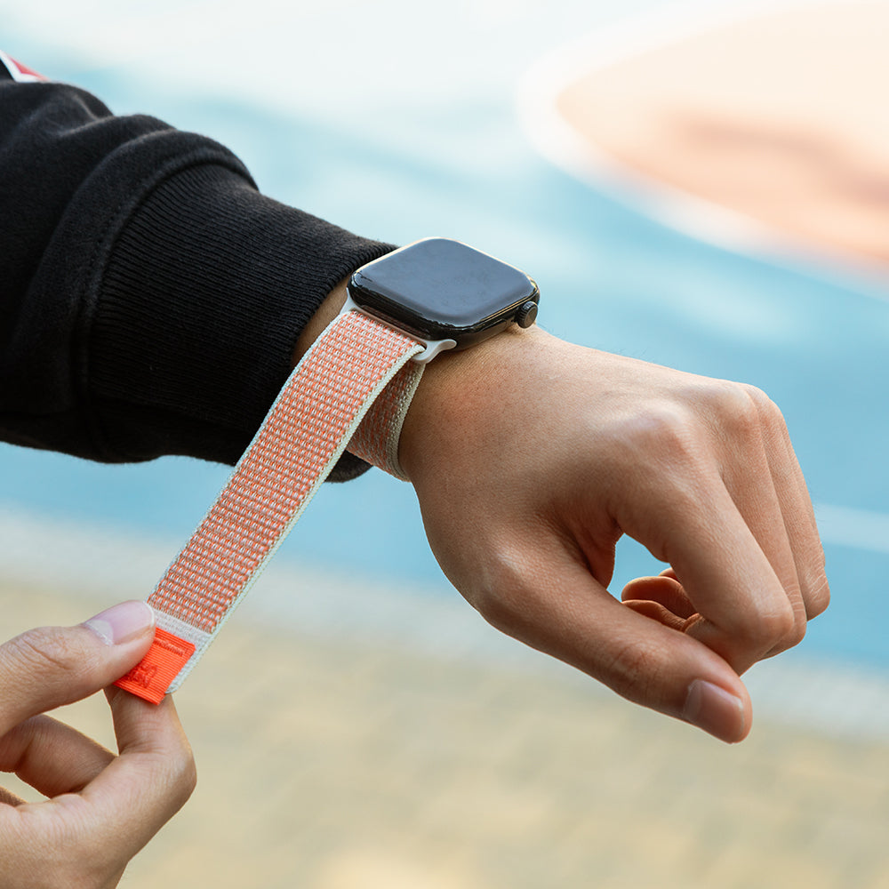 Apple Watch 7 41mm Native Union Active Watch Loop Serisi Hasır Kordon