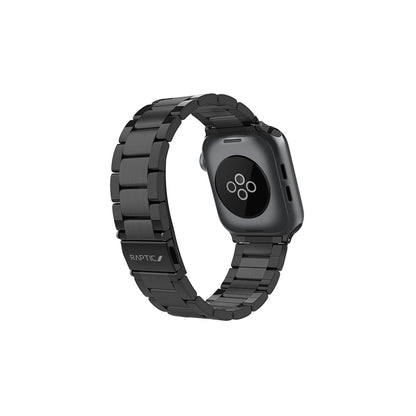 Apple Watch 7 41mm Raptic Citizen Serisi Metal Kordon Gümüş