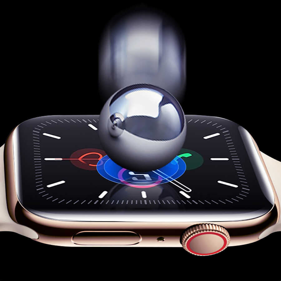 Apple Watch 7 41mm Wiwu iVista Watch Ekran Koruyucu Siyah