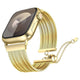 Apple Watch 7 41mm Zore KRD-137 Metal Hasır Kordon