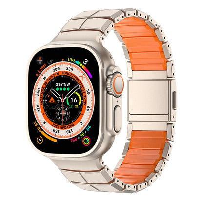 Apple Watch 7 45mm Mohseven iWatch Titancore No.1 Metal Kordon
