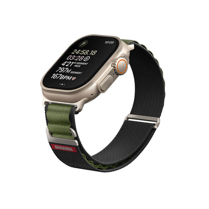 Apple Watch 7 45mm SkinArma Kobu Hasır Kordon Krem