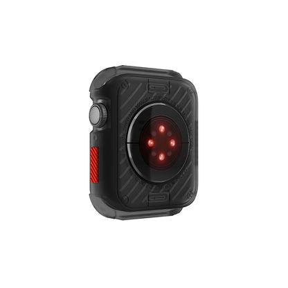 Apple Watch 7 45mm SkinArma Kurono Buzlu Tasarım Sert PC Kasa Koruyucu Beyaz