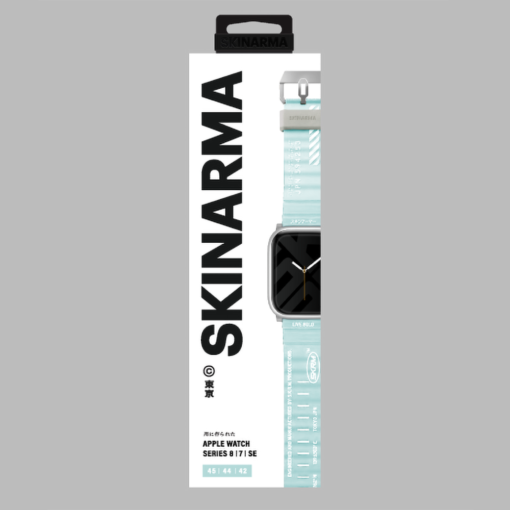 Apple Watch 7 45mm SkinArma Shokku Silikon Kordon Turuncu