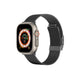 Apple Watch Ultra 49mm Amazing Thing Titan Metal Hasır Kordon Siyah