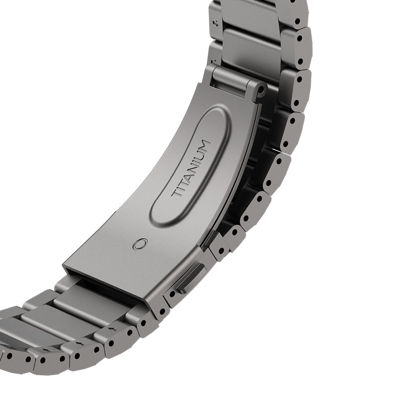 Apple Watch Ultra 49mm Benks Aero Titan Serisi Titanyum Metal Kordon Titanyum