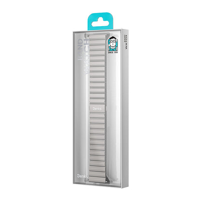 Apple Watch Ultra 49mm Benks Aero Titan Serisi Titanyum Metal Kordon Titanyum