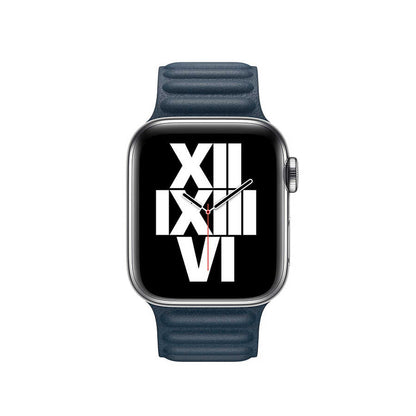 Apple Watch Ultra 49mm Kordon KRD-34 Deri Strap Kayış