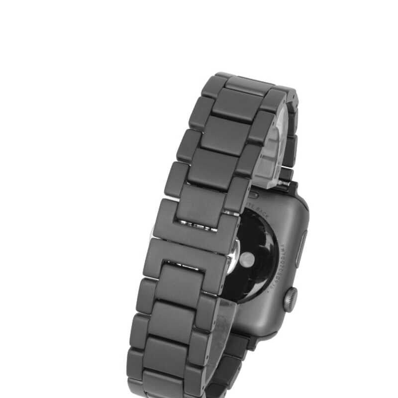 Apple Watch Ultra 49mm Kordon Mat Seramik Metal Strap Kayış