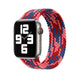 Apple Watch Ultra 49mm Kordon Wiwu Braided Solo Loop Contrast Color Small Strap Kayış