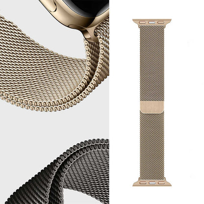Apple Watch Ultra 49mm Kordon Wiwu Minalo Metal Strap Kayış Gold
