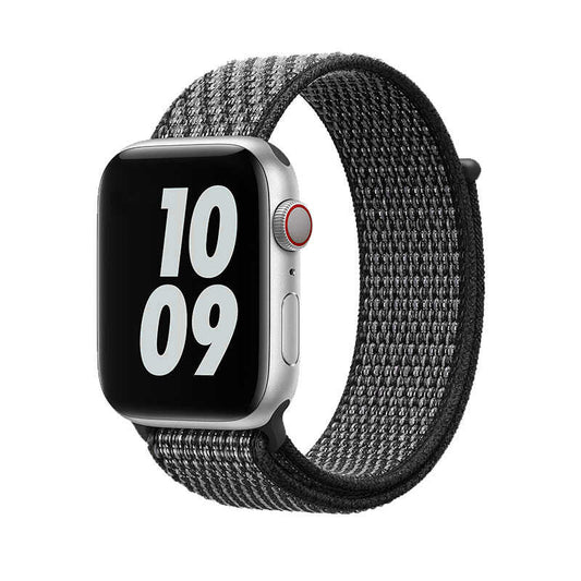 Apple Watch Ultra 49mm Kordon Wiwu Sport Loop Hasır Strap Kayış Mavi